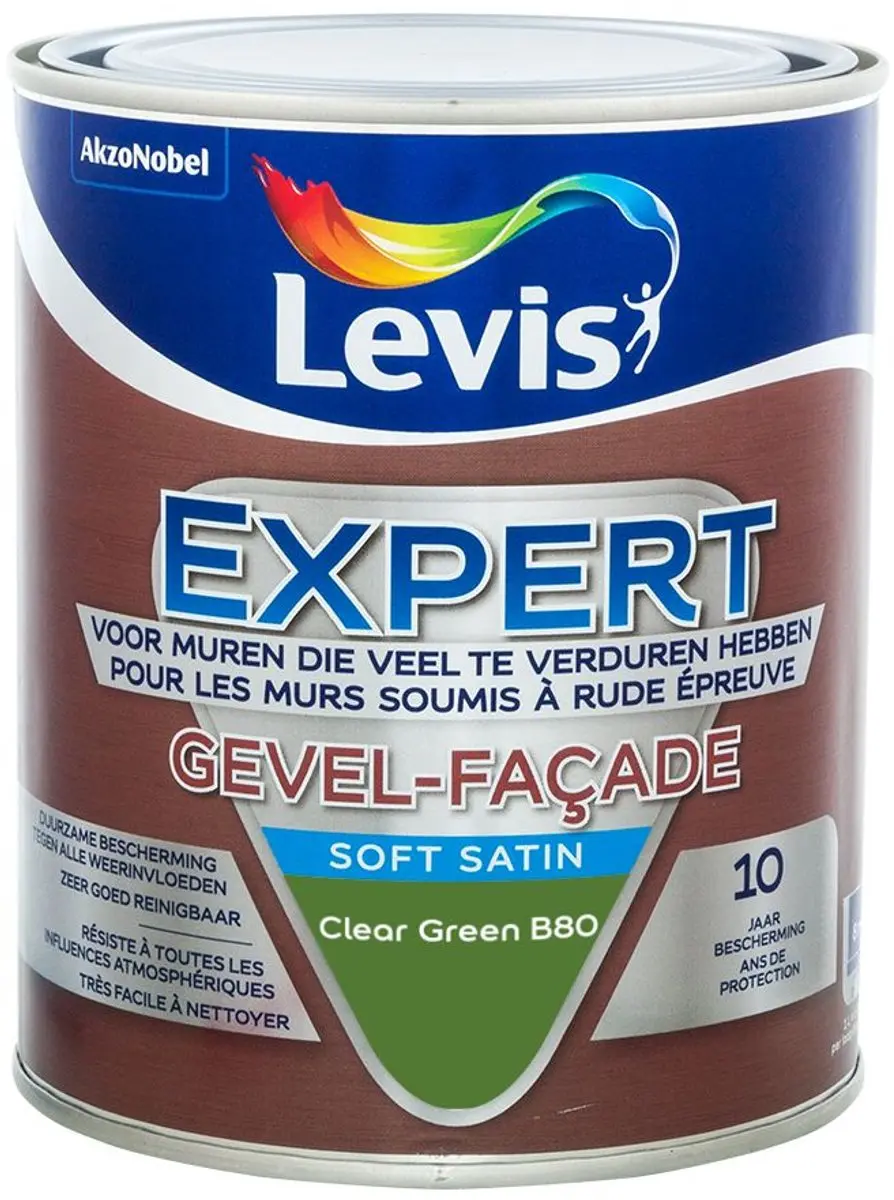 Levi's Expert Gevel Mix Clear Green B80 Mengverf 1L