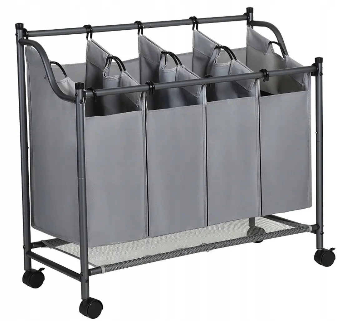 Songmics Wasmand Organizer 4-Vaks 138L