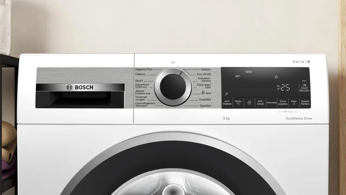 Bosch Serie 6 WGG24400NL Wasmachine 9kg 1400rpm - Wit - afbeelding 6 van 6