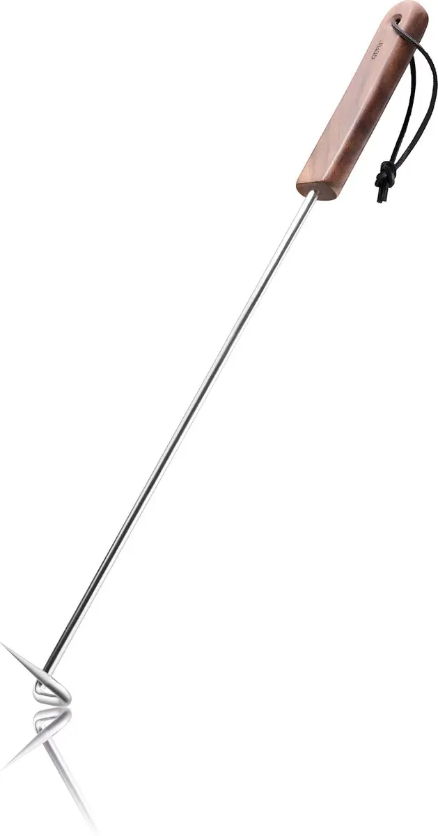 GEFU Sparo BBQ Draaihaak RVS & Walnoothout 44cm