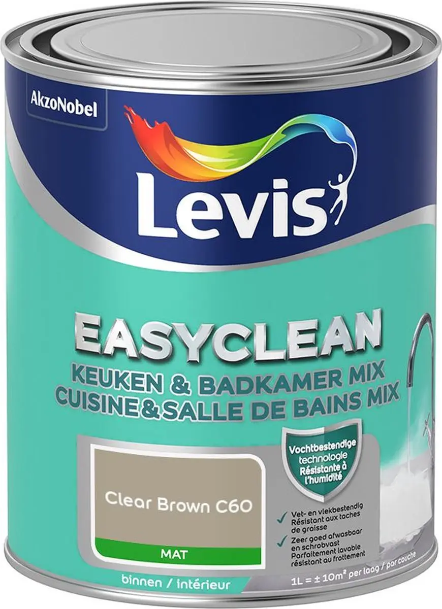 Levi's Easyclean Mengverf Clear Brown C60