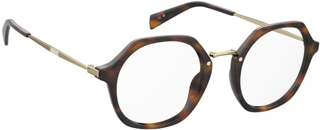 Levi's LV 1070 Havana 48/21/140 WOMAN Brilmonturen