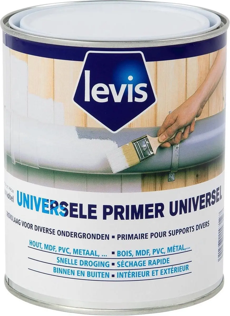 Levi's Expert Universele Primer Binnen & Buiten Wit 0,75L
