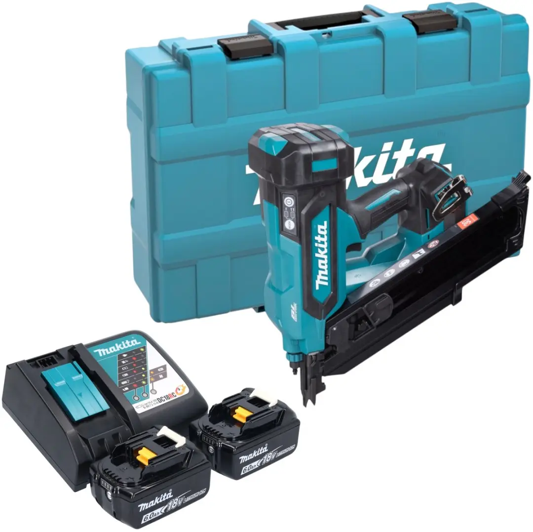 Makita DBN900RGK Accu-spijkermachine 18V