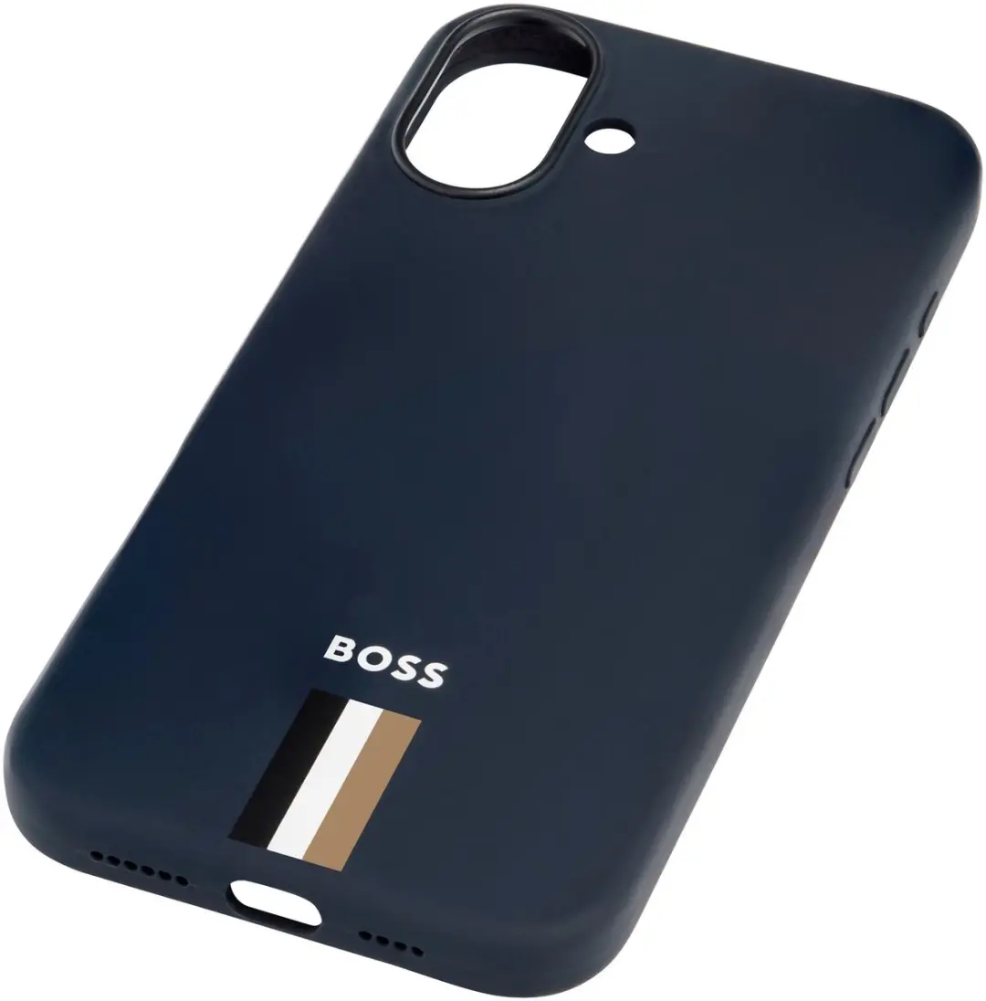 BOSS Iconic Hoesje iPhone 16 Plus HEHS21N165 - Navy - afbeelding 6 van 6