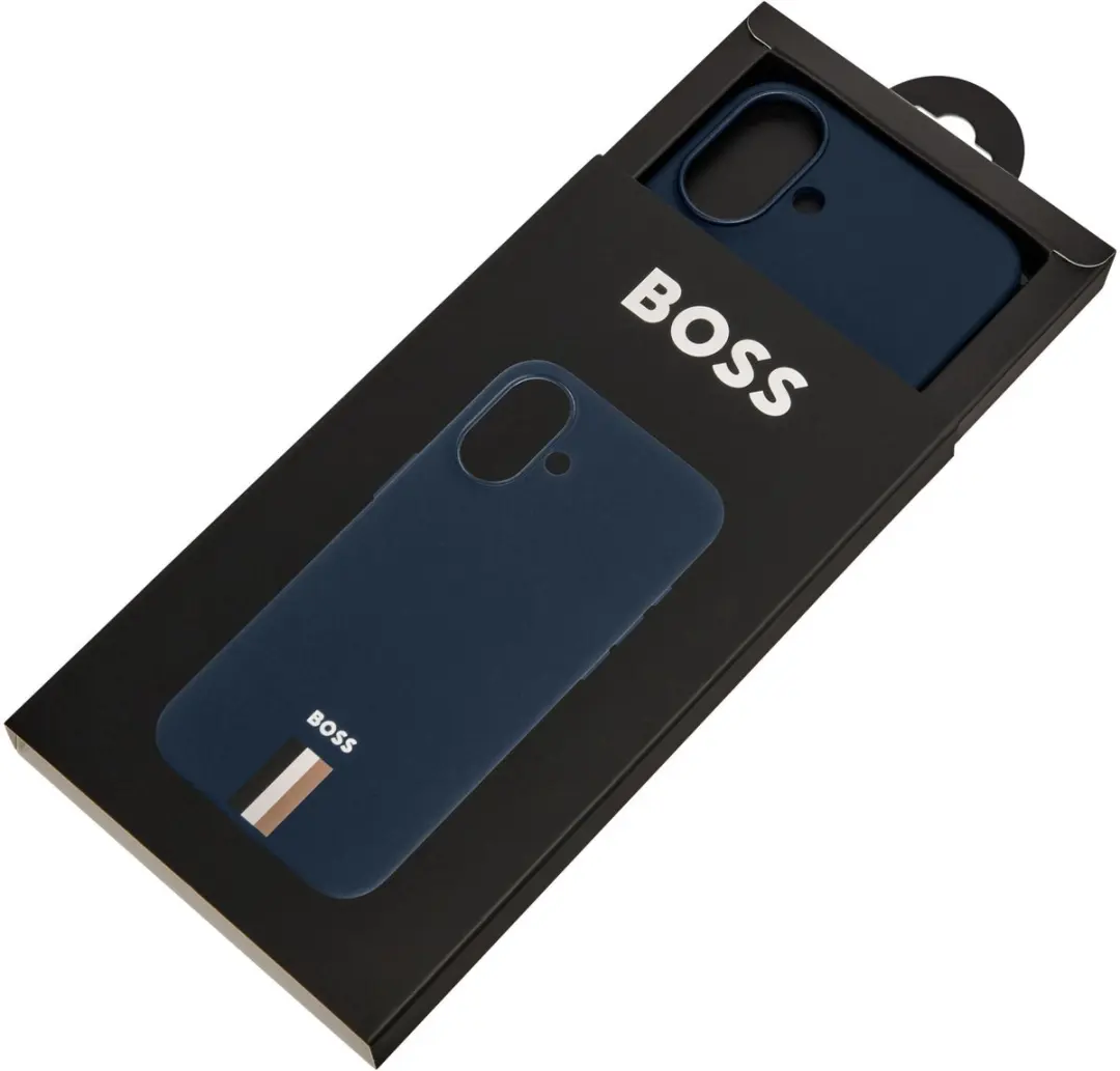 BOSS Iconic Hoesje iPhone 16 Plus HEHS21N165 - Navy