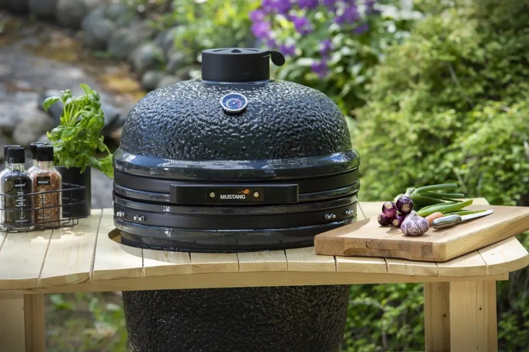 Mustang Kamado L 21" Barbecue - 47cm - Grijs