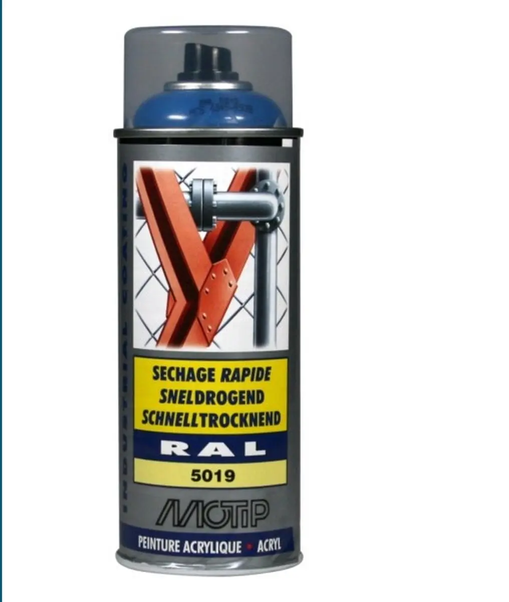 Motip Acrylverf RAL 5019 Capriblauw 400ml