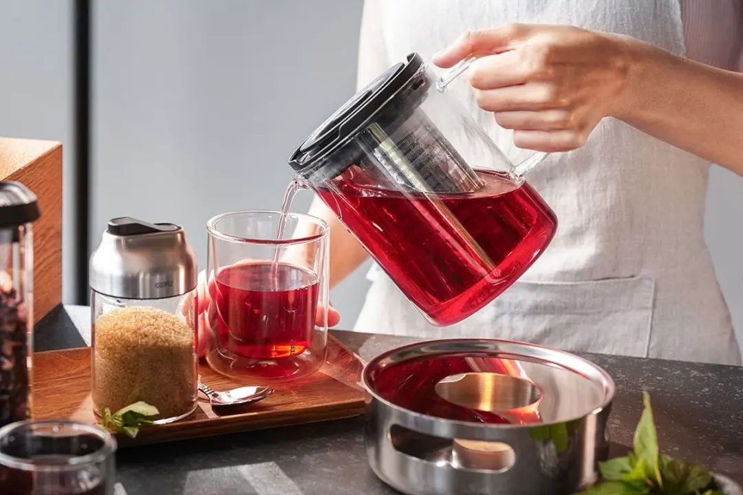 GEFU Theepot T-PREP 0.8L - Transparant