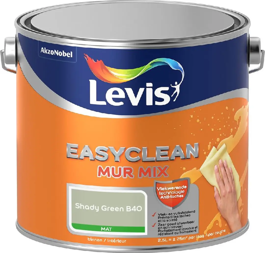 Levi's Easyclean Mur Mat Mix Shady Green B40