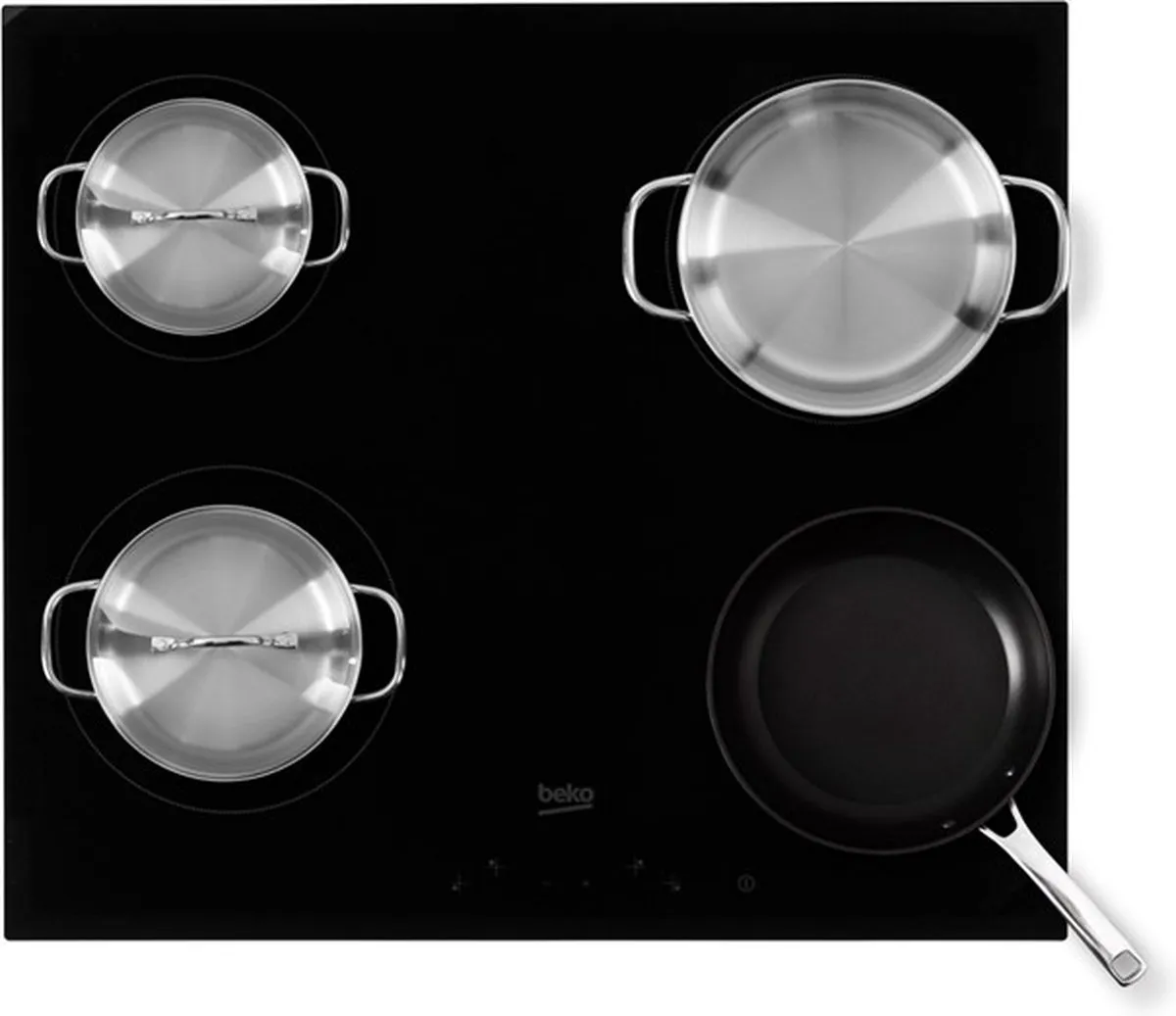 Beko HII64400MTX Inductiekookplaat 60cm - 4 Zones - Zwart