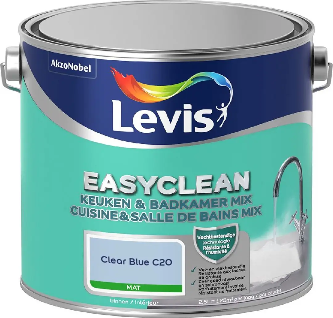 Levi's Easyclean Mengverf Clear Blue C20