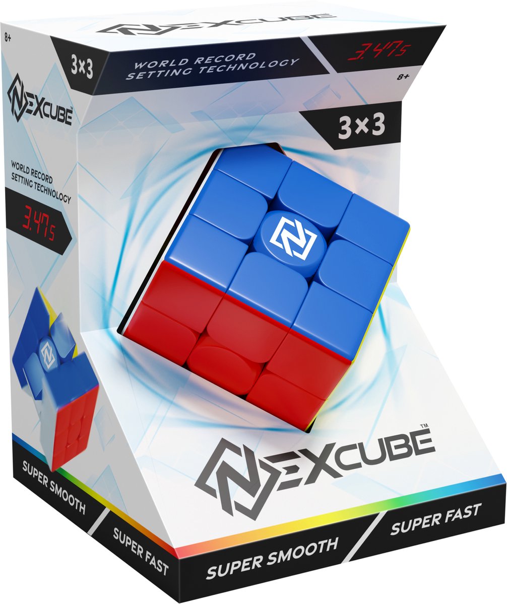 Goliath Nexcube 3x3 Kubus - Breinbreker Puzzel - Speedcube - kubus - De snelste speedcube op de markt!
