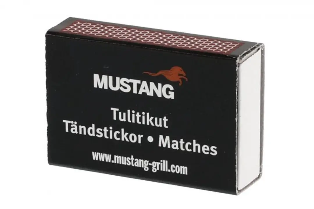 Mustang Tafel BBQ 19cm - Zwart - afbeelding 6 van 6