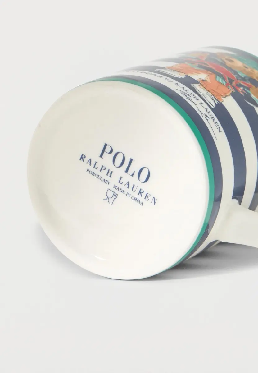 Polo Ralph Lauren Seaside Crab Bear Mok - 410ml - Wit/Multicolor