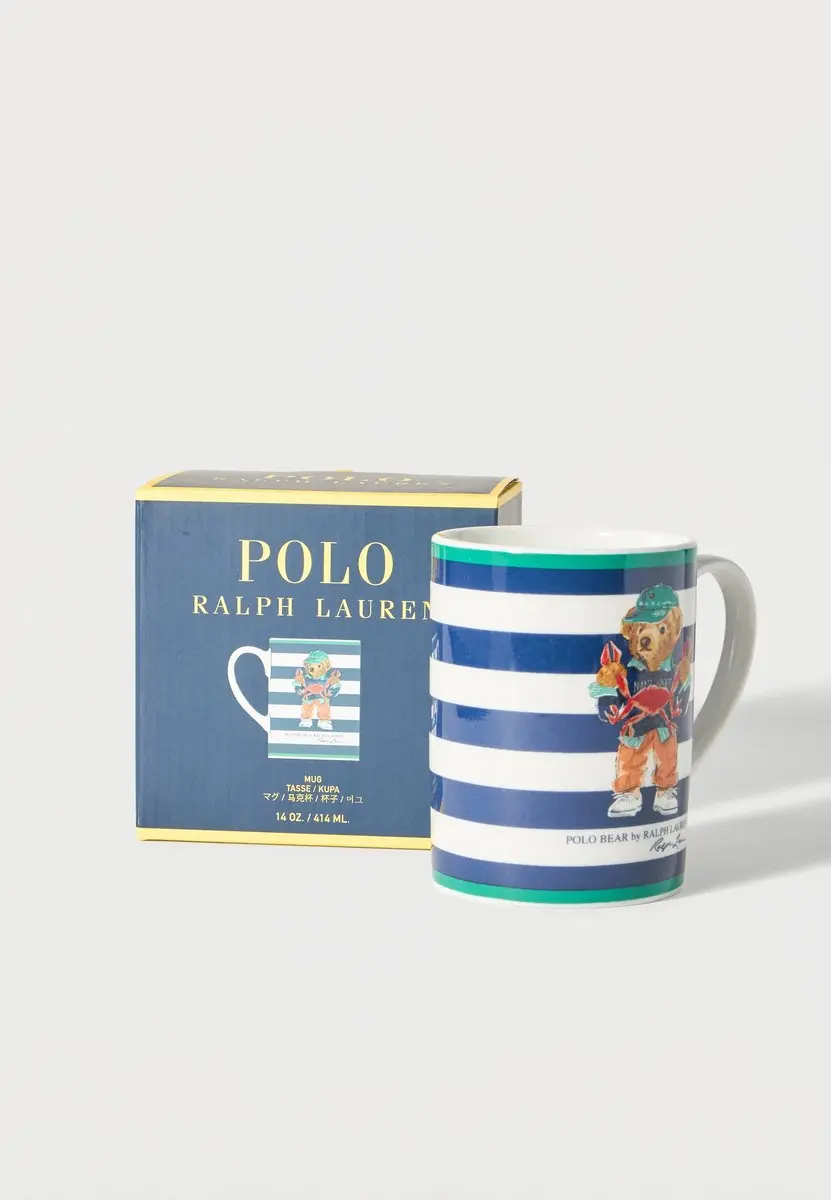Polo Ralph Lauren Seaside Crab Bear Mok - 410ml - Wit/Multicolor - afbeelding 6 van 6
