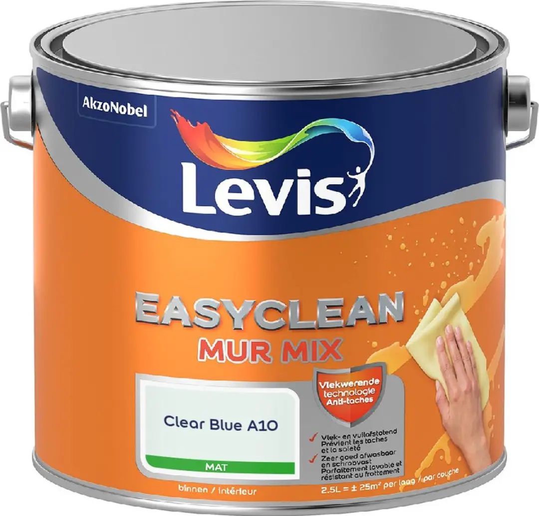 Levi's Easyclean Mur Mat Mix Clear Blue A10