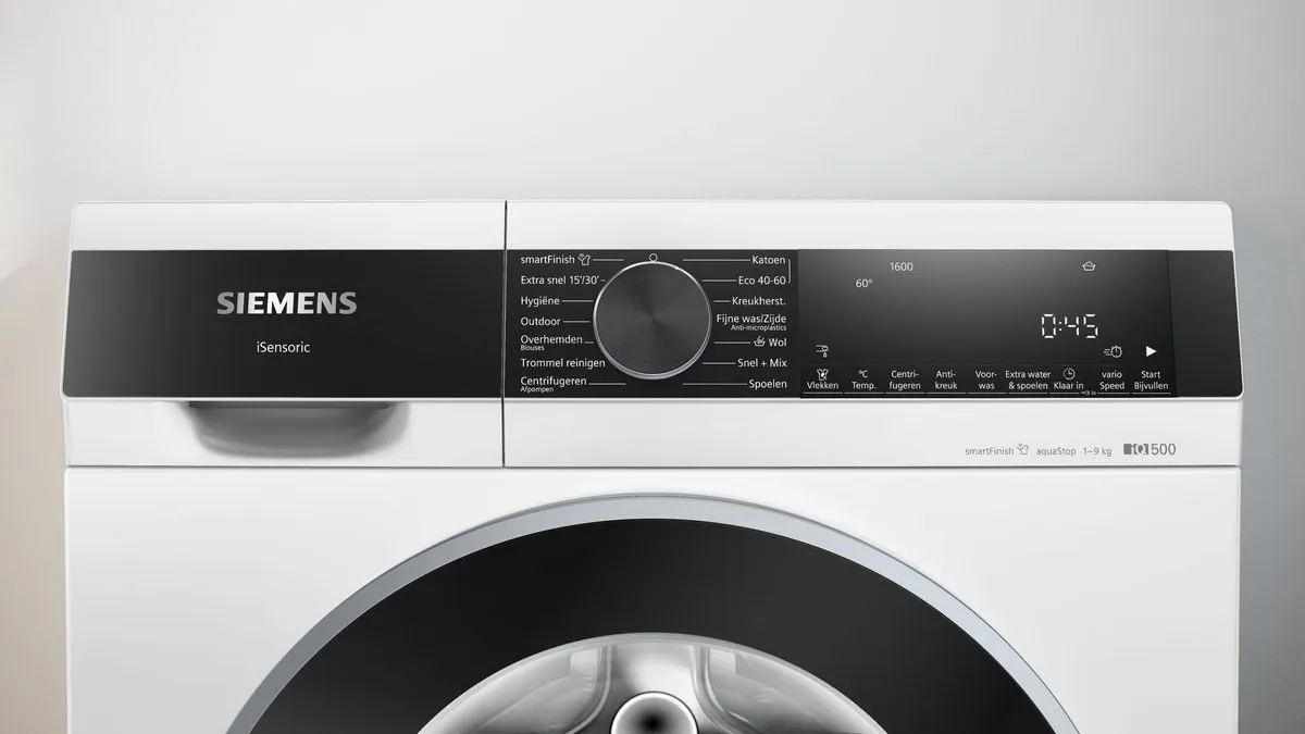 Siemens iQ500 WG46G2Z8NL Wasmachine - 9kg 1600rpm Wit
