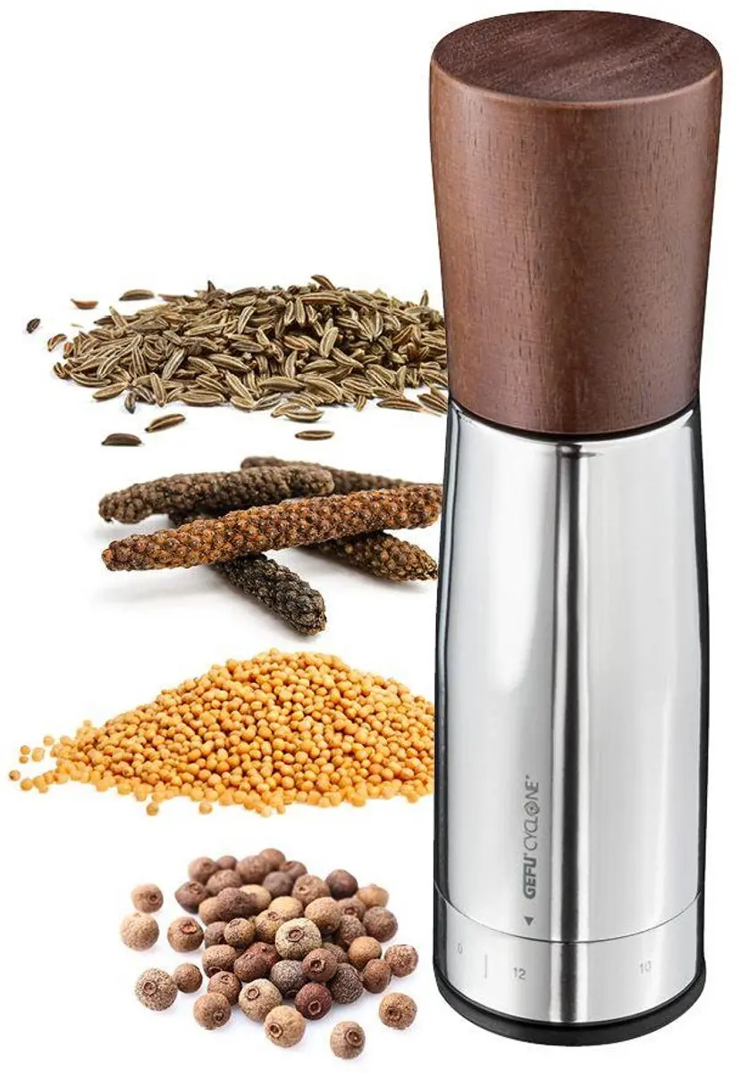 GEFU Spice-Grind Kruidenmolen - RVS - afbeelding 6 van 6