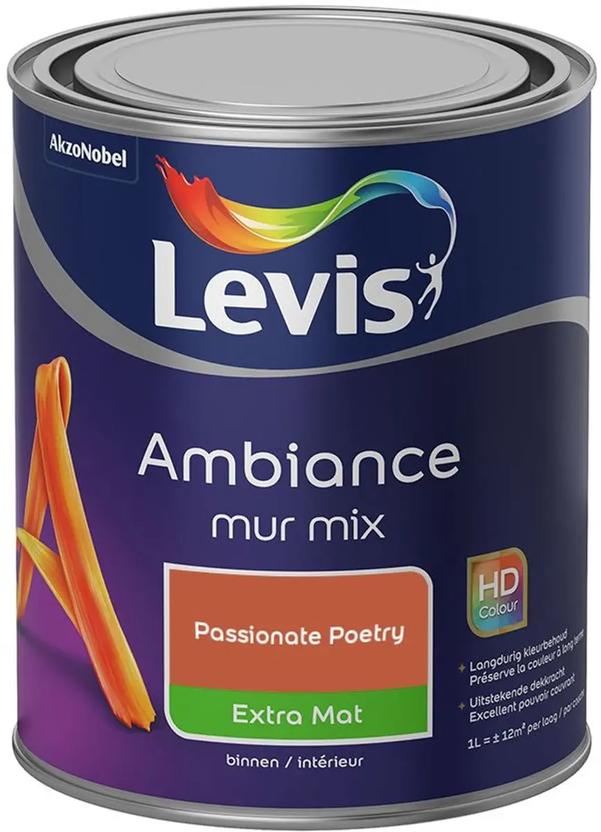 Levi's Ambiance Mur Extra Mat Mix Mengverf 1L