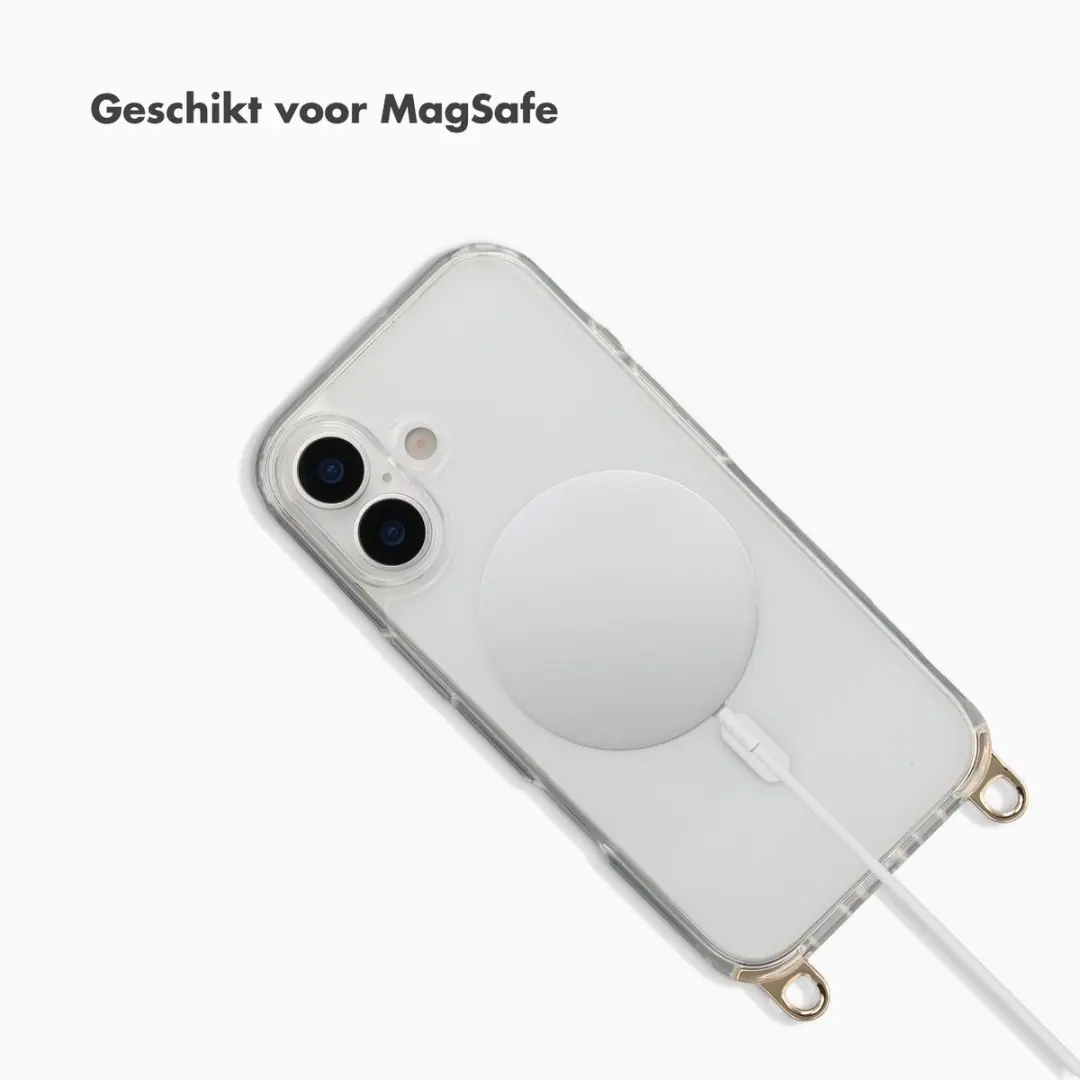Selencia iPhone 17 Hoesje Rivièra Transparant - MagSafe