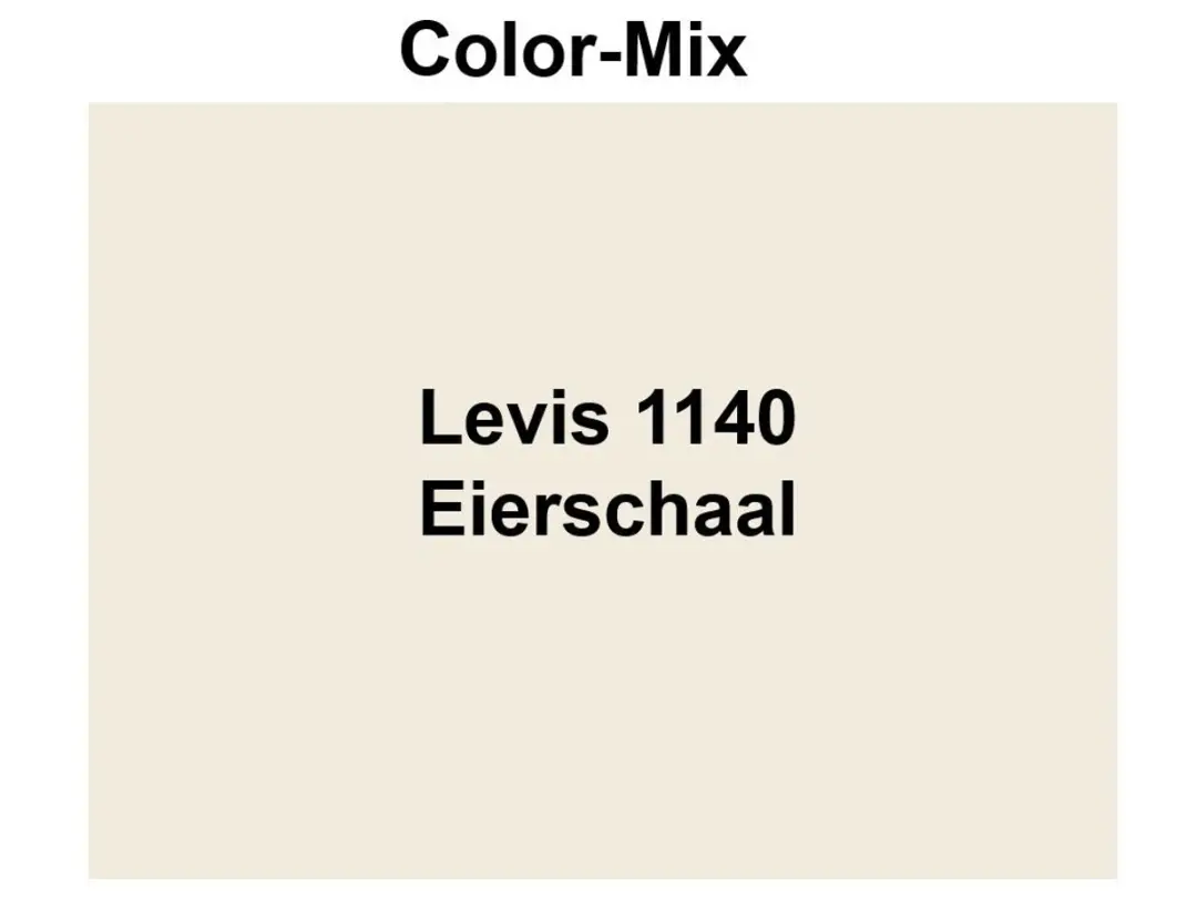 Levi's Atelier Muurverf Velours 1140 Eierschaal - 1L