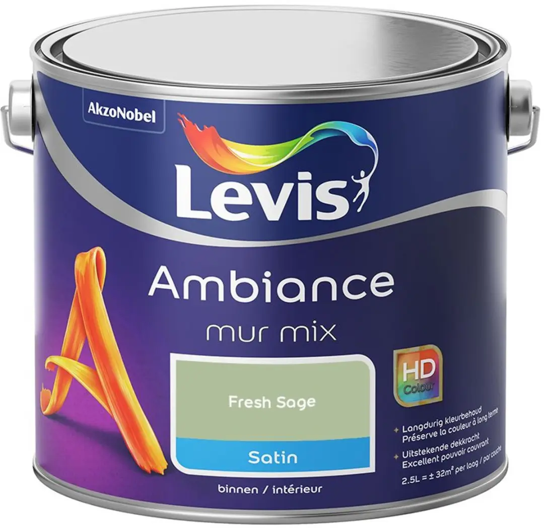 Levi's Ambiance Mur Satin Mix Fresh Sage