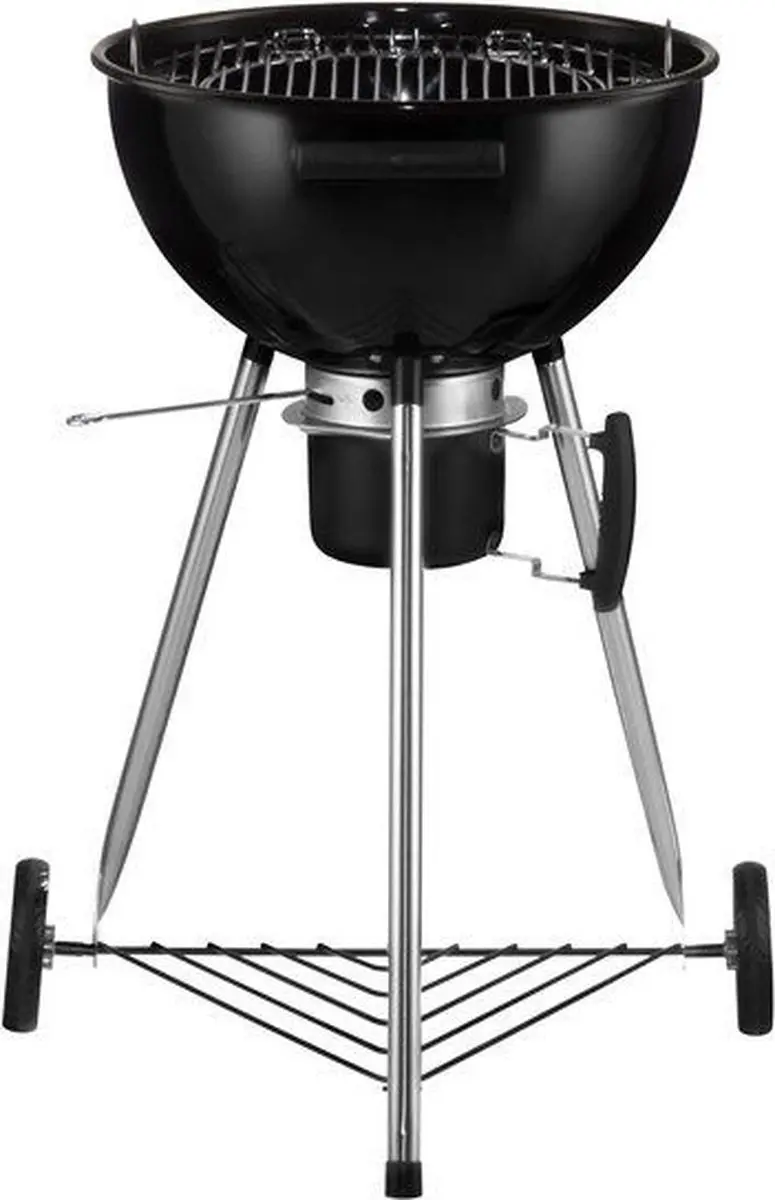 Mustang Gourmet Kettle Houtskoolbarbecue Ø43,5cm - Zwart