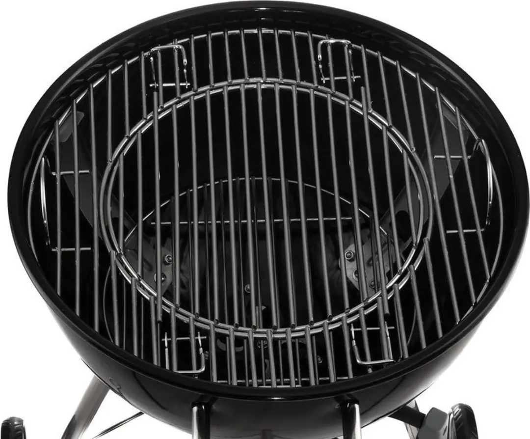 Mustang Gourmet Kettle Houtskoolbarbecue Ø43,5cm - Zwart