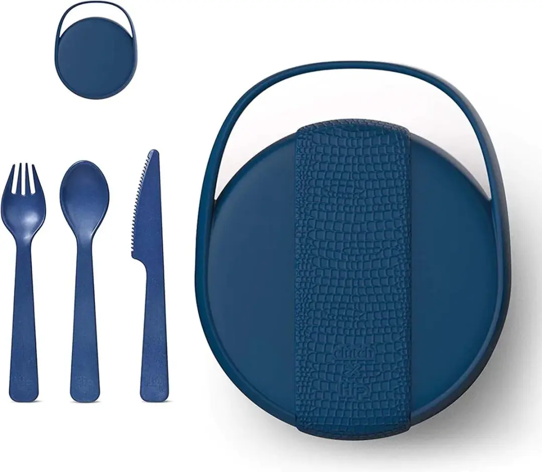 Hip Clutch Lunchbox 6-delig - Blauw - MPN 0810045882116