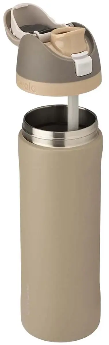 Owala Freesip C07736A4 Thermosfles 710ml - Beige/Grijs