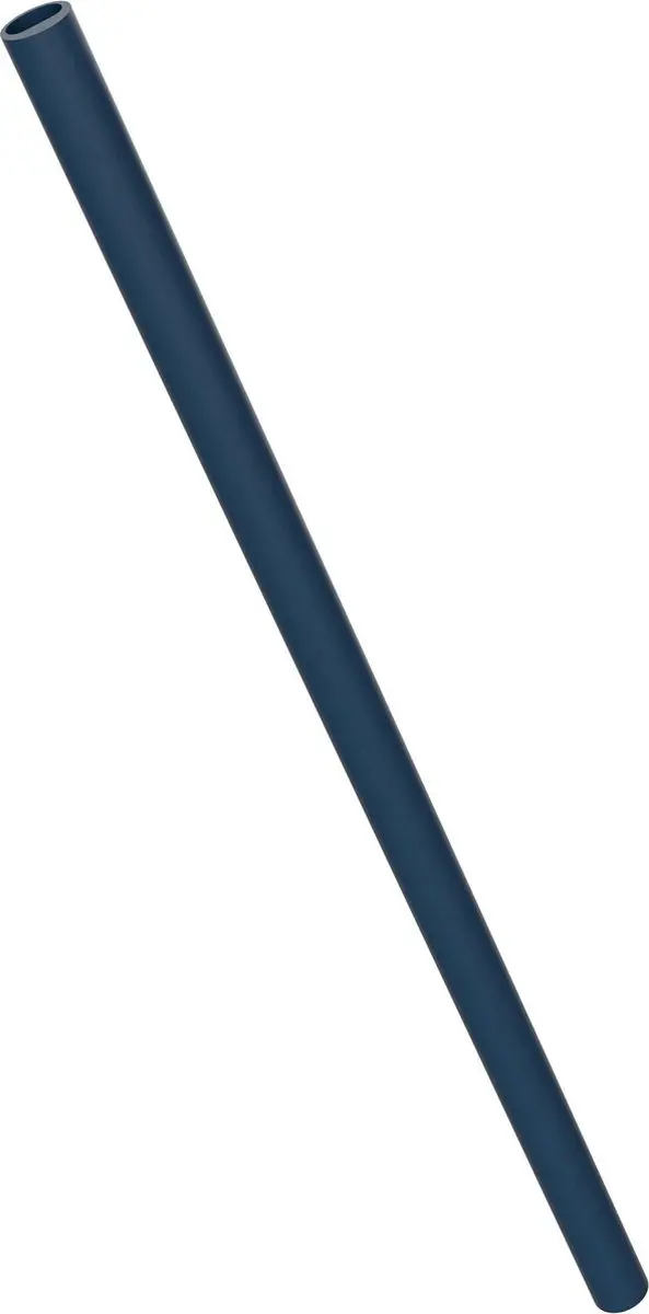Hip Squeaky Clean Straw Siliconen Rietje - 3 Stuks - Donkerblauw