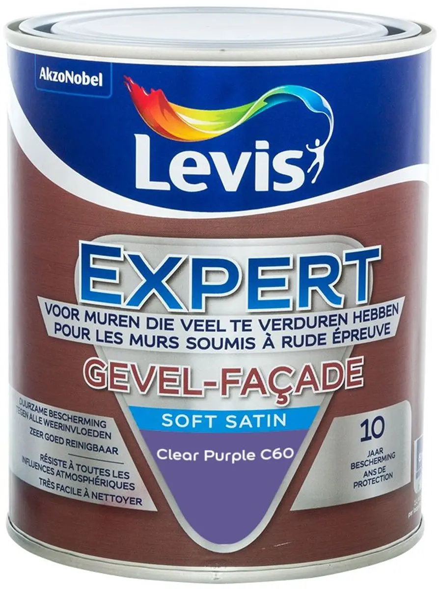 Levi's Expert Gevel Mix Clear Purple C60 Mengverf 1L