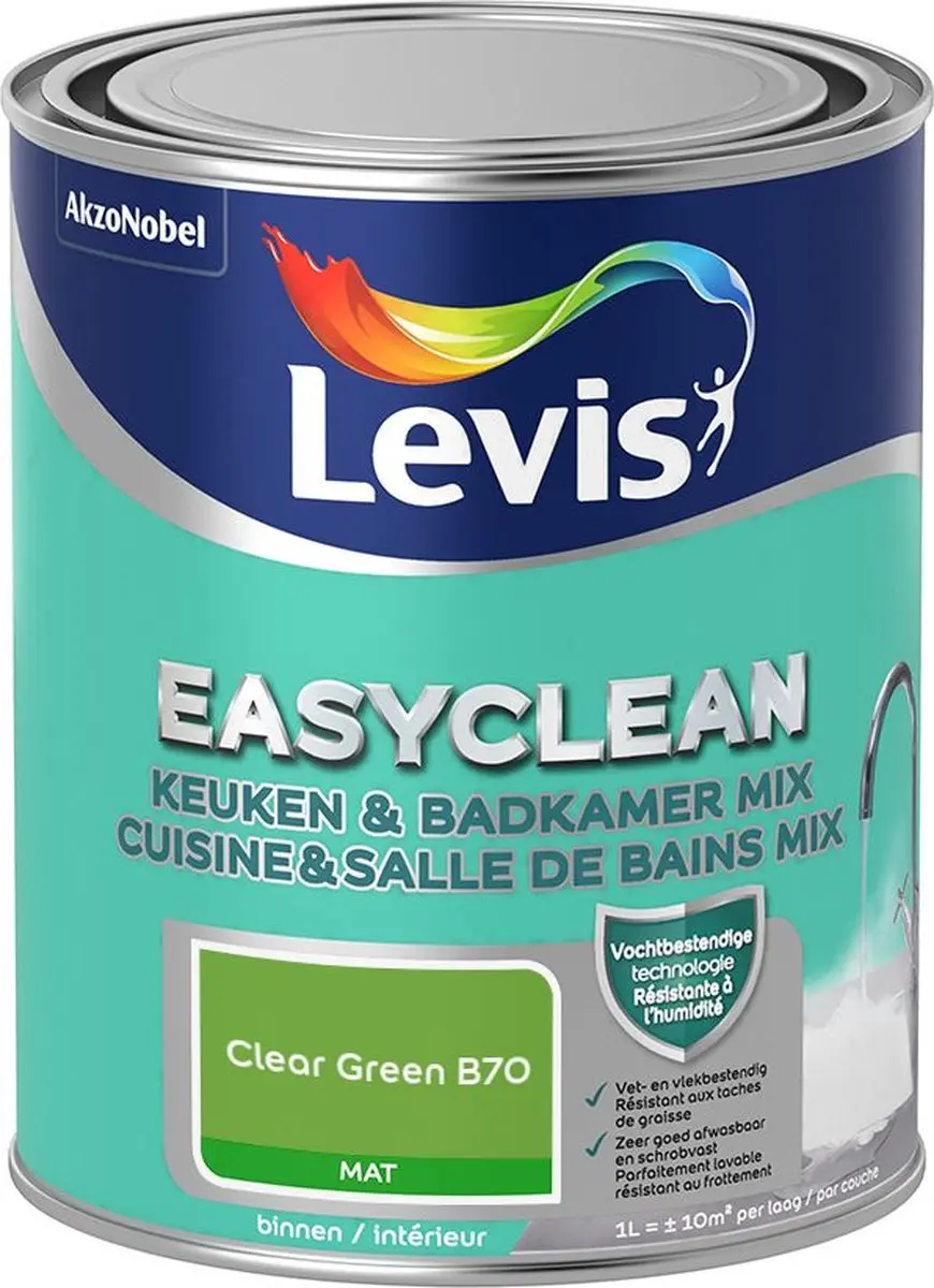 Levi's Easyclean Mengverf Clear Green B70