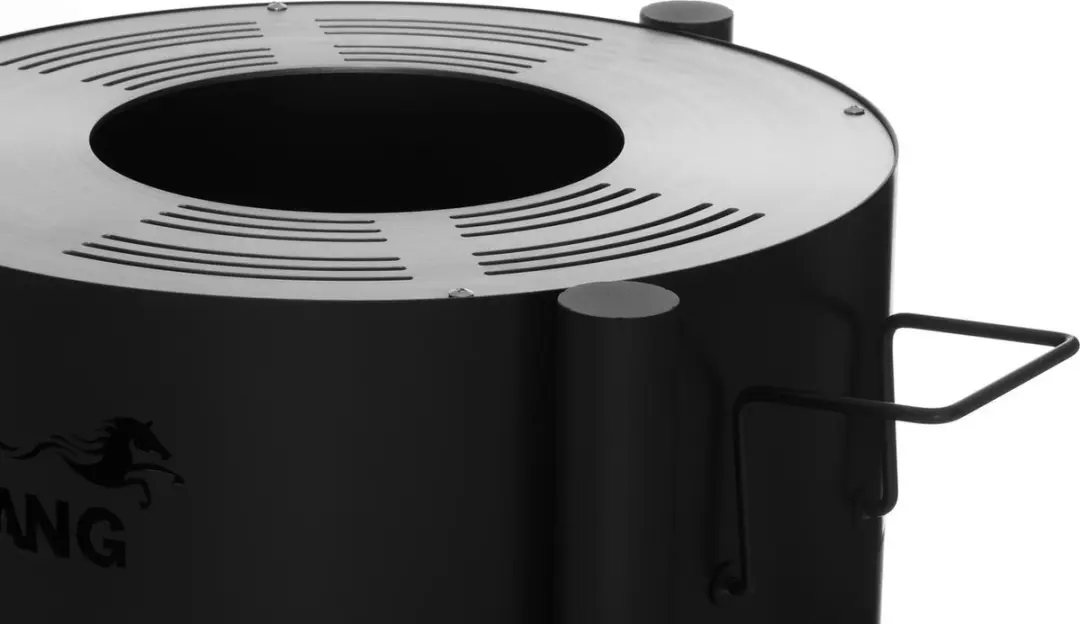 Mustang Oakdale Tuinhaard Barbecue - Zwart - Ø60cm - afbeelding 6 van 6