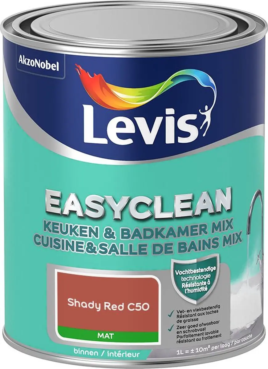 Levi's Easyclean Mengverf Shady Red C50