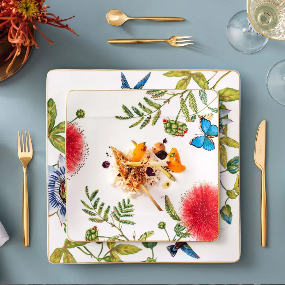 Villeroy & Boch Amazonia Speiseteller 27x27cm - 6 Stuks