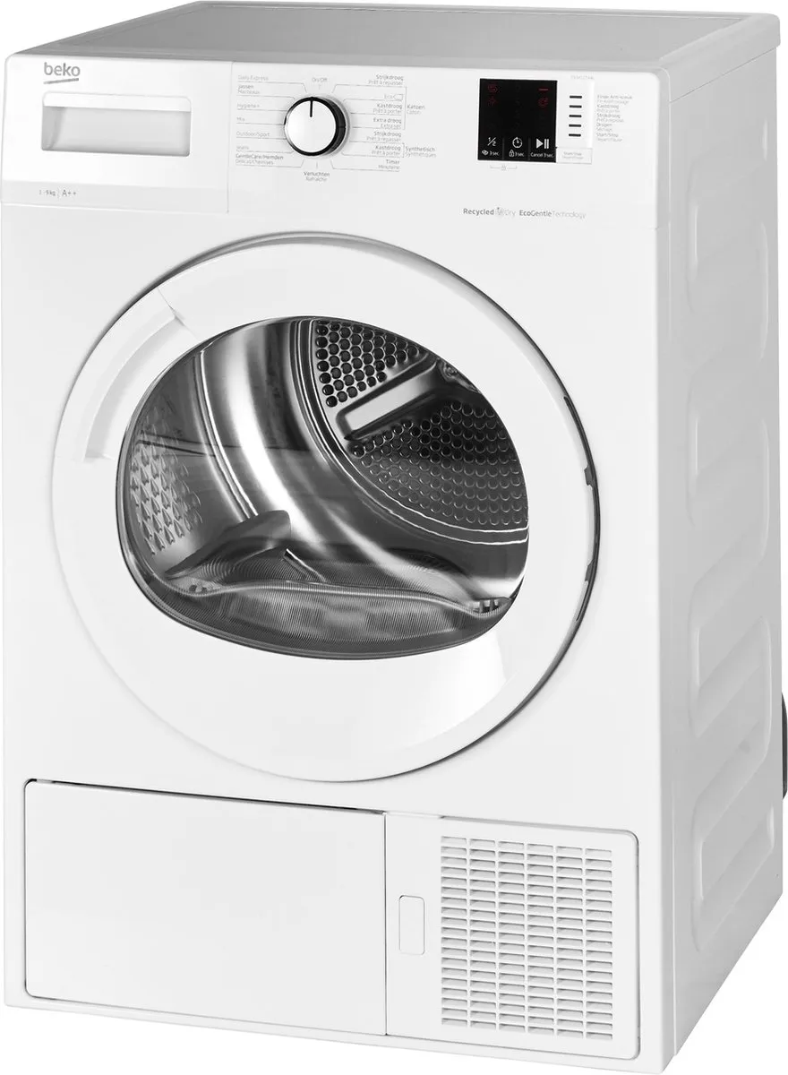 Beko DS9412TAW Warmtepompdroger 9 kg - Wit