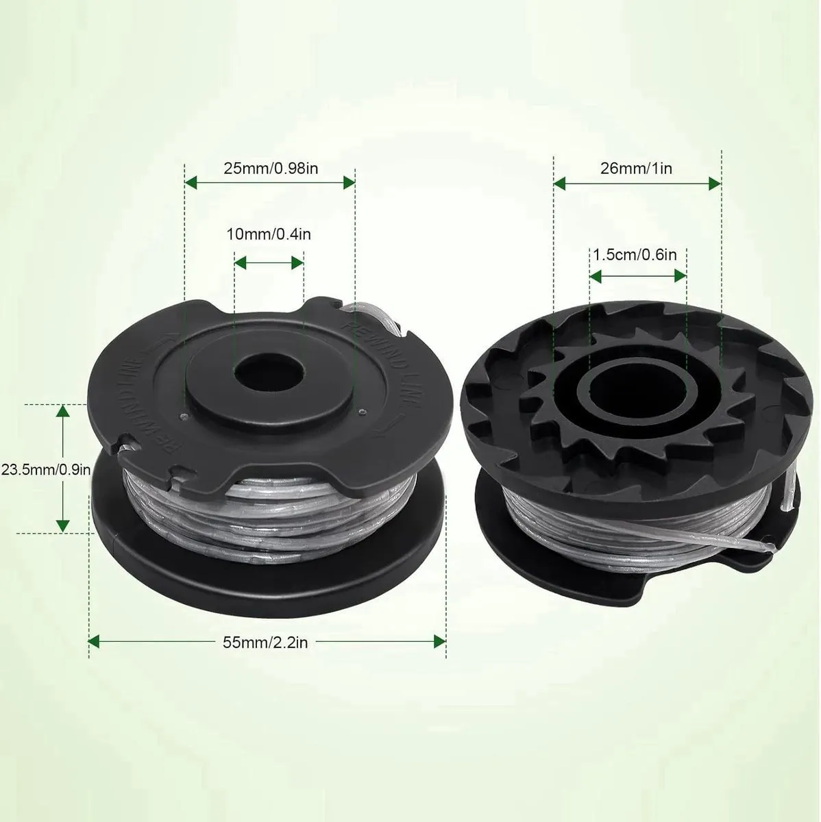 Bosch F016800569/F016800385 Spoelen & Hoesjes - 8 Stuks - Zwart