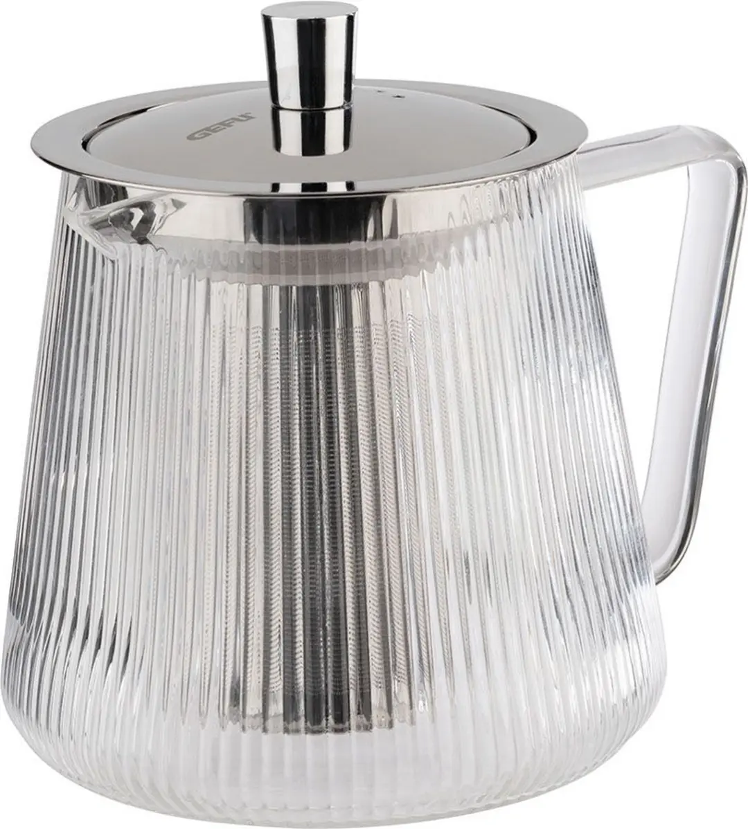 GEFU Theepot Infusa 0.8L - Transparant/RVS