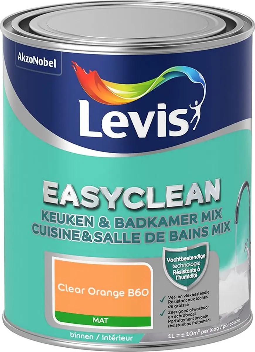 Levi's Easyclean Mengverf Clear Orange B60