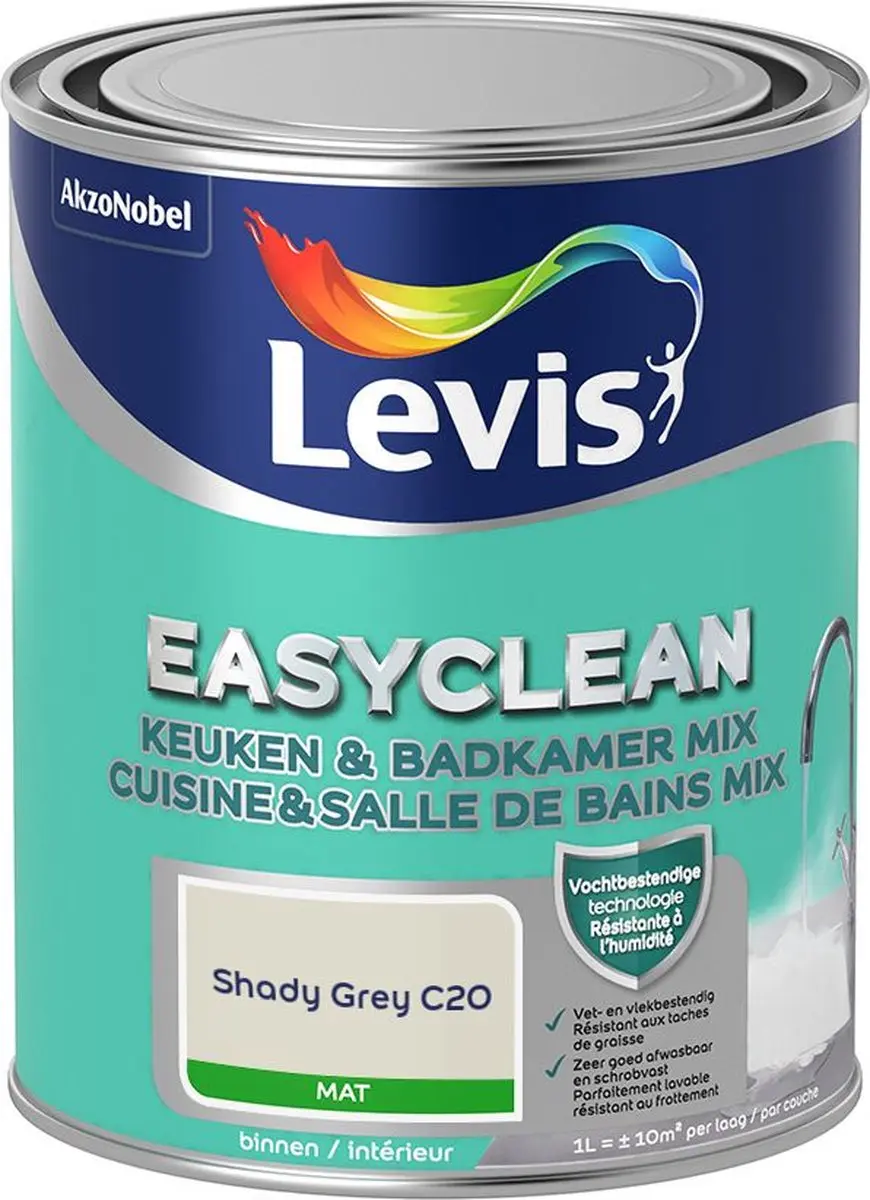 Levi's Easyclean Mengverf Shady Grey C20