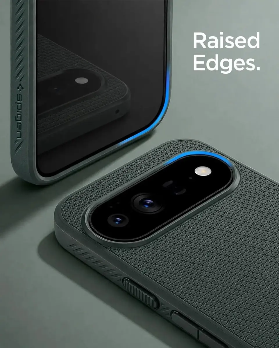 Spigen Liquid Air MagFit ACS11863 Hoesje - Google Pixel 11 Pro XL - Groen - afbeelding 6 van 6