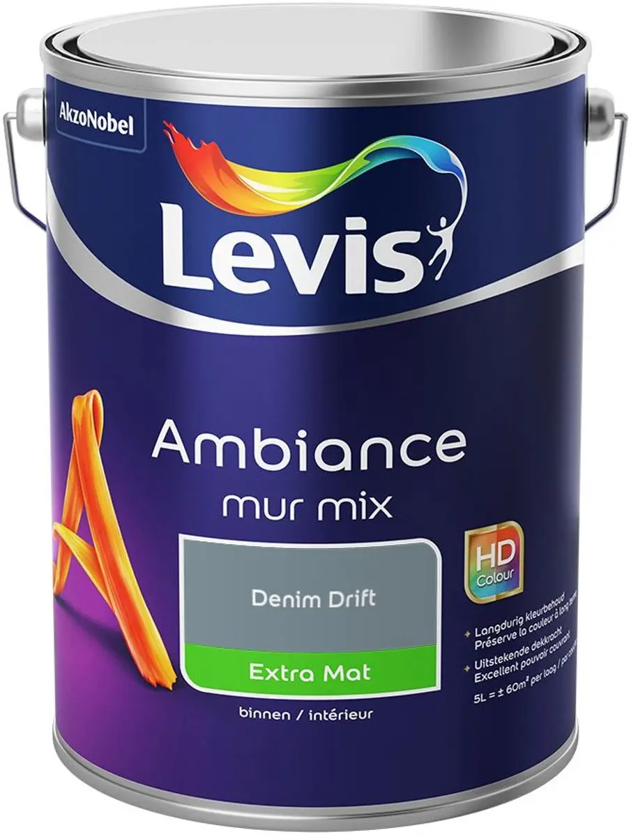 Levi's Ambiance Mur Extra Mat Mix Denim Drift