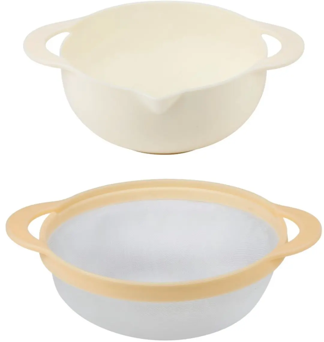 Alpina Mengkom Set 4-delig - BPA-vrij - Beige