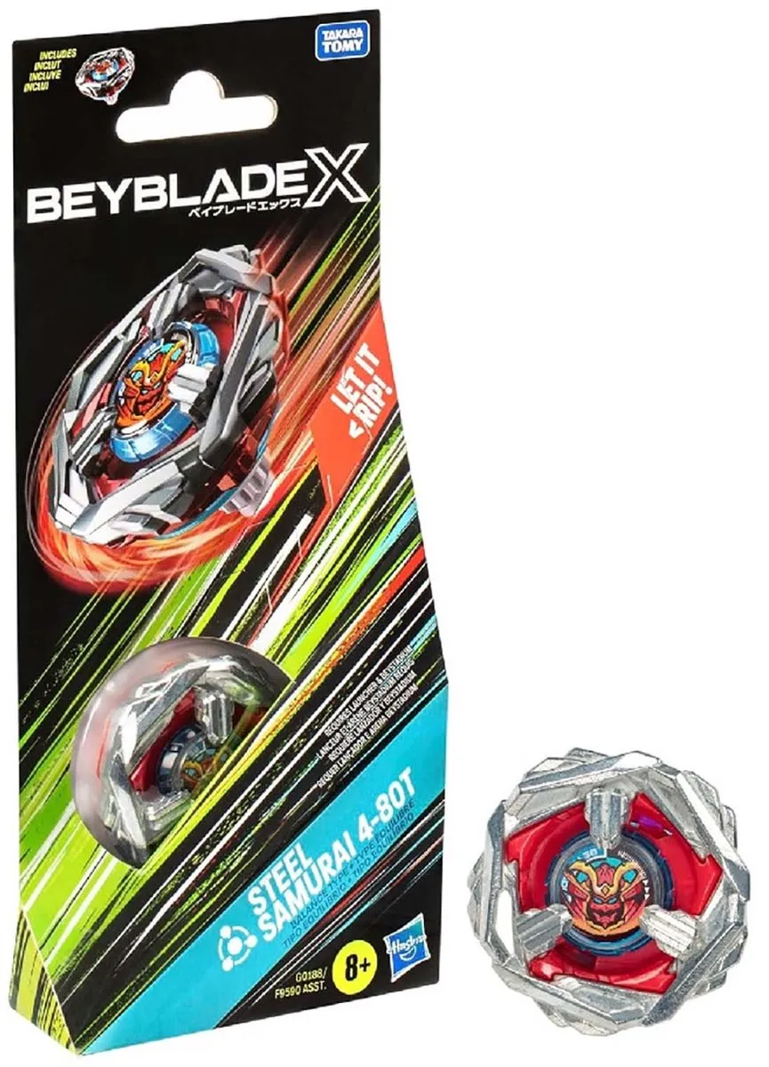 Hasbro Beyblade X Top Spinner Steel Samurai - Multicolor