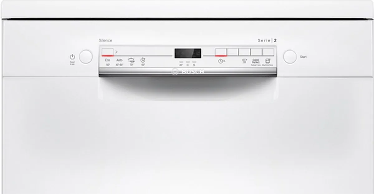Bosch Serie 2 SGS2ITW12E Vrijstaande Vaatwasser 12 Couverts - Wit