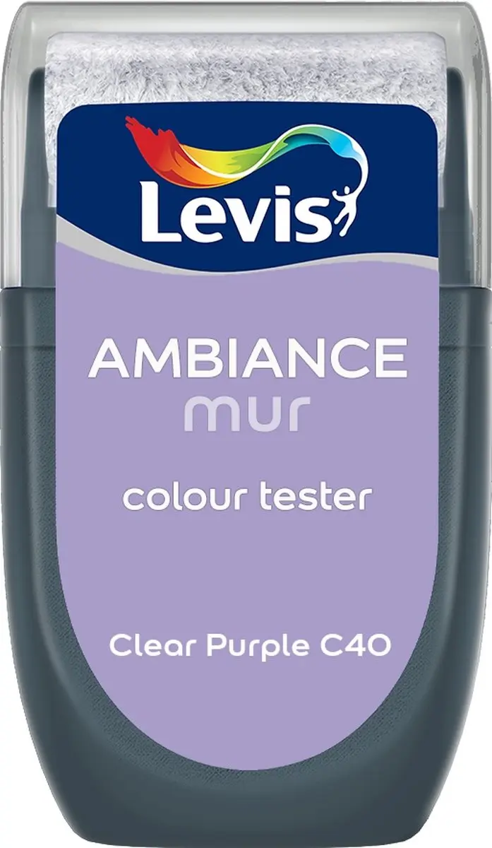 Levi's Muurverf Kleurtester Mat Mix Clear Purple C40