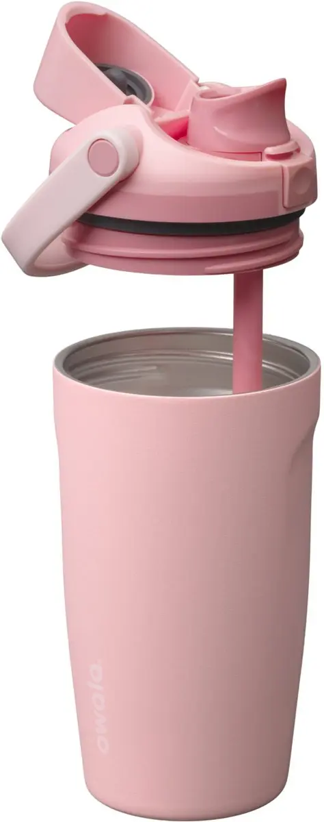 Owala FreeSip Sway Rose Quartz Drinkfles 530ml - afbeelding 6 van 6