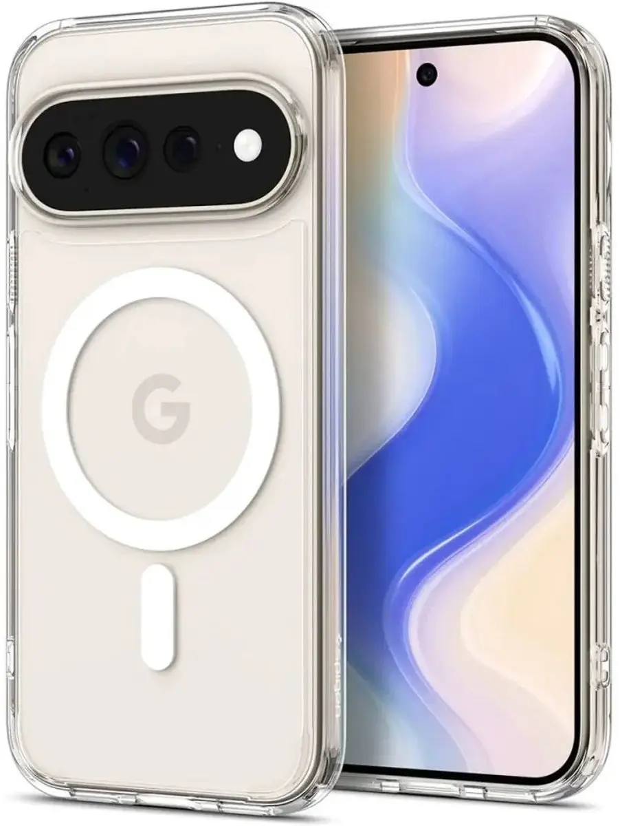 Spigen Ultra Hybrid MagFit ACS11451 Hoesje - Google Pixel 11 Pro XL - Transparant Wit
